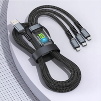 100W Super Fast Charging 3-in-1 Cable